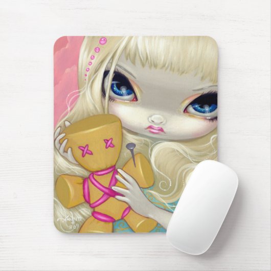 "Voodoo in rosa" Mousepad (Mit Mouse)