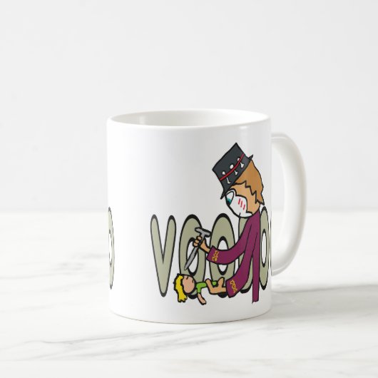 Voodoo Kaffeetasse (VorderseiteRechts)