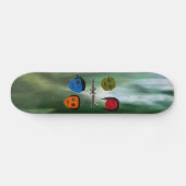 Voodoo Köpfe ~ Sumpf Skateboard (Horizontal)