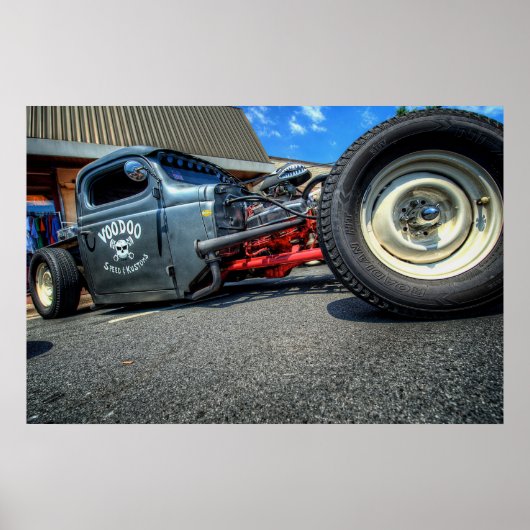 Voodoo Kustoms Poster (Vorne)