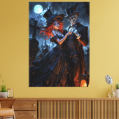 Voodoo-Liebhaber Leinwanddruck (Insitu (Wohnzimmer))