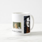 Voodoo-Mann Kaffeetasse (VorderseiteRechts)