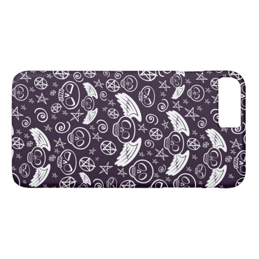 "Voodoo-" Muster Case-Mate iPhone Hülle (Rückseite (Horizontal))