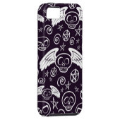 "Voodoo-" Muster Case-Mate iPhone Hülle (Rückseite/rechts)