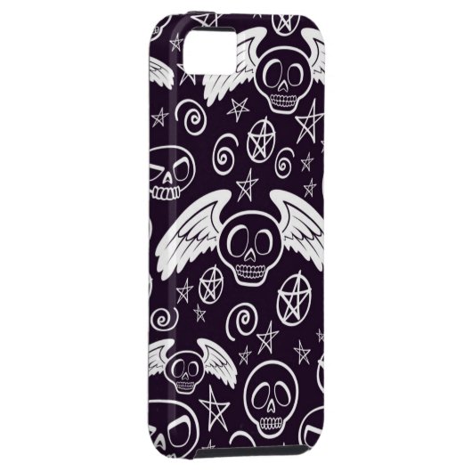 "Voodoo-" Muster Case-Mate iPhone Hülle (Rückseite/rechts)