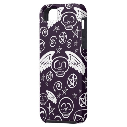 "Voodoo-" Muster Case-Mate iPhone Hülle (Rückseite Links)