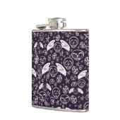 "Voodoo-" Muster Flachmann (Links)