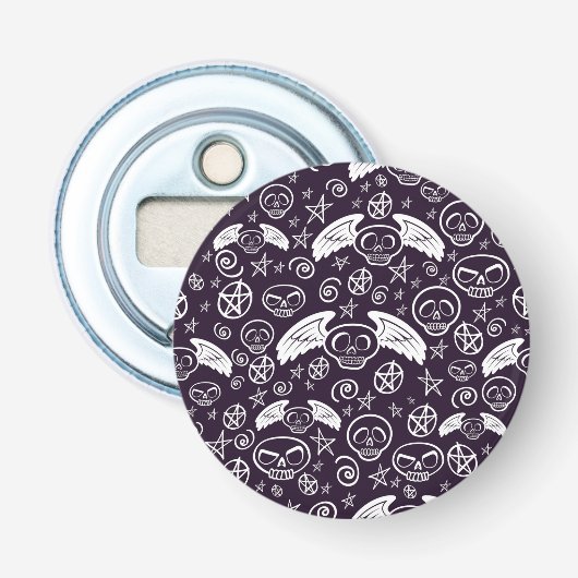 "Voodoo-" Muster Flaschenöffner (Vorderseite)