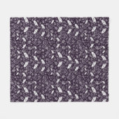 "Voodoo-" Muster Fleecedecke (Vorderseite (Horizontal))