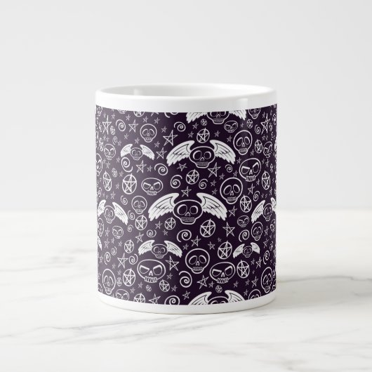 "Voodoo-" Muster Jumbo-Tasse (Vorderseite)