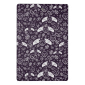 "Voodoo-" Muster Mini Klemmbrett (Rückseite)