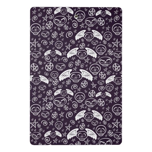 "Voodoo-" Muster Mini Klemmbrett (Rückseite)