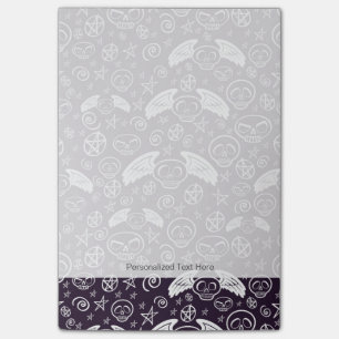 "Voodoo-" Muster Post-it Klebezettel