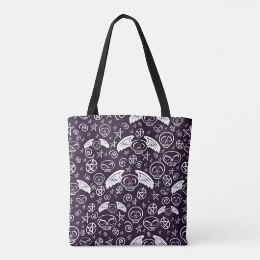 "Voodoo-" Muster Tasche (Rückseite)