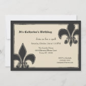 Voodoo-Party Einladung (Rückseite)