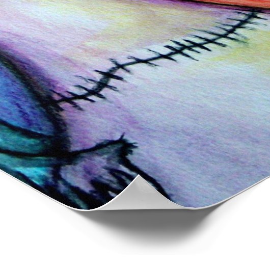 Voodoo Poster (Ecke)