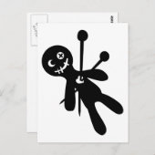 Voodoo Postkarte (Vorne/Hinten)