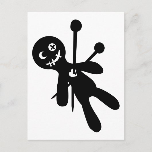 Voodoo Postkarte (Vorderseite)