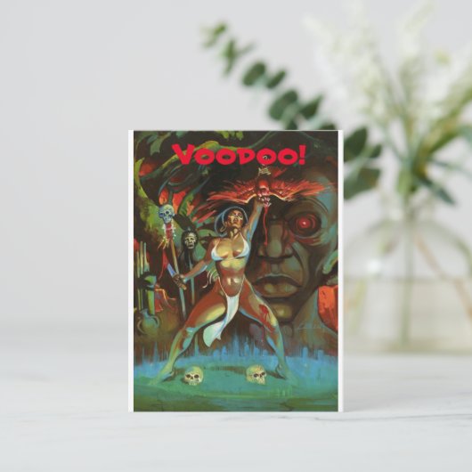 Voodoo! Postkarte (Stehend Vorderseite)