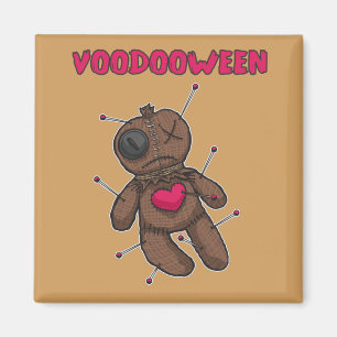 Voodoo-Puppe - Halloween-Spielzeug Magnet