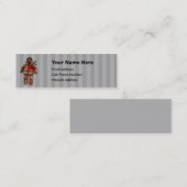 Voodoo-Puppen-dünne Visitenkarte (Vorne/Hinten)