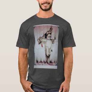 Voodoo-Puppen-Schablone – Original Dark Art T-Shir T-Shirt