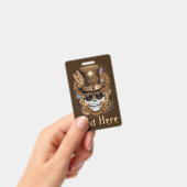 Voodoo-Retro-Maschine Ausweis (Handheld)