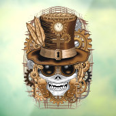 Voodoo-Retro-Maschine Fensteraufkleber (Blatt 3)