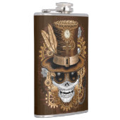 Voodoo-Retro-Maschine Flachmann (Rechts)