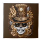 Voodoo-Retro-Maschine Fliese (Vorderseite)