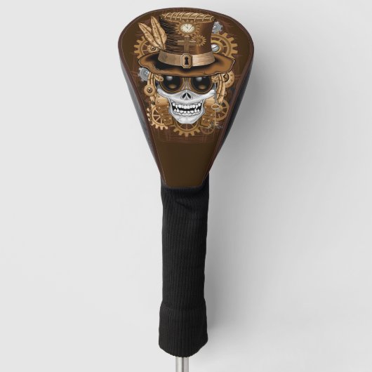 Voodoo-Retro-Maschine Golf Headcover (Vorderseite)