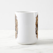 Voodoo-Retro-Maschine Kaffeetasse (Mittel)