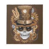 Voodoo-Retro-Maschine Notizblock (Vorderseite)