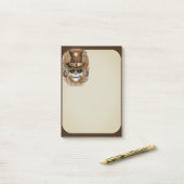 Voodoo-Retro-Maschine Post-it Klebezettel (Auf Schreibtisch)