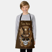 Voodoo-Retro-Maschine Schürze (Getragen)