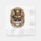 Voodoo-Retro-Maschine Serviette (Vorderseite)