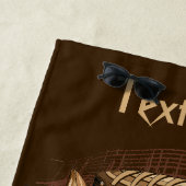 Voodoo-Retro-Maschine Strandtuch (Beispiel)