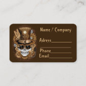 Voodoo-Retro-Maschine Visitenkarte (Vorderseite)