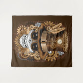 Voodoo-Retro-Maschine Wandteppich (Vorderseite (Horizontal))