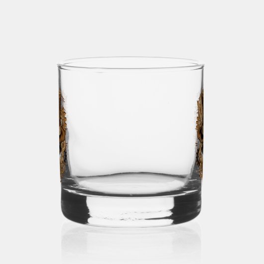 Voodoo-Retro-Maschine Whiskyglas (Rechts)