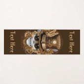 Voodoo-Retro-Maschine Yogamatte (Vorderseite (Horizontal))