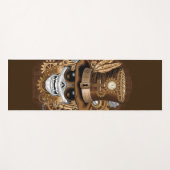 Voodoo-Retro-Maschine Yogamatte (Vorderseite (Horizontal))