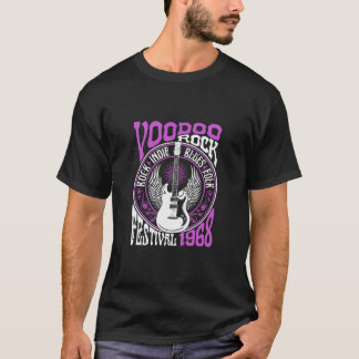 Voodoo Rock Festival Blues Rock Gitarre T-Shirt