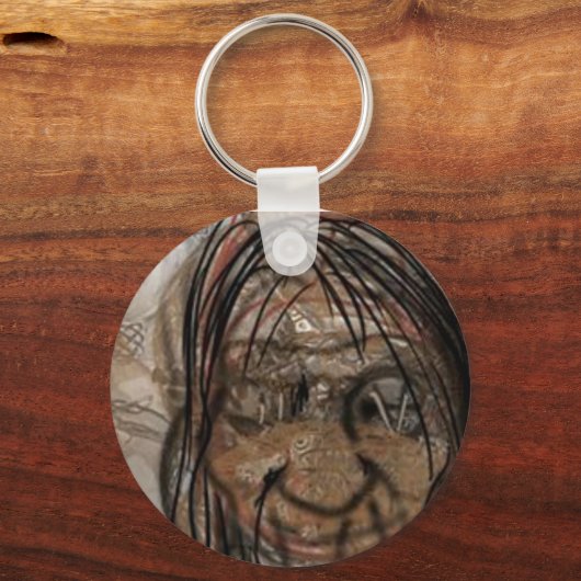 Voodoo Schlüsselanhänger (Vorderseite)