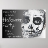 Voodoo Smile Halloween-Party Poster (Vorne)