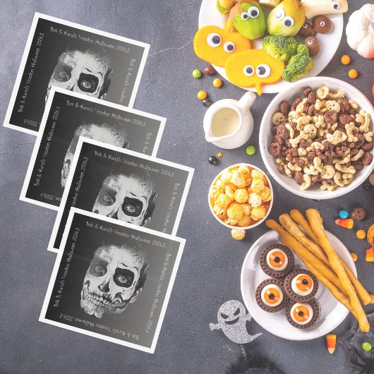Voodoo Smile Halloween-Party Serviette