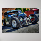 Voodoo Speed & Kustoms Dodge Poster (Vorne)