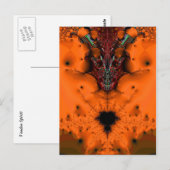 Voodoo Spirit Postkarte (Vorne/Hinten)