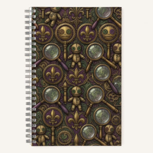 Voodoo Steampunk Alchemie New Orleans Gothic Notizblock