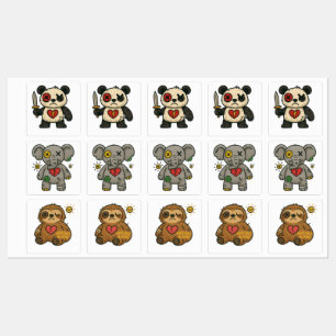 Voodoo Sticker Pack - Broken Hearts Crew Vol.1